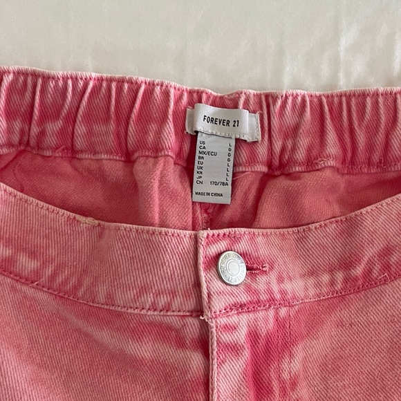 Denim short flamingo 🦩 pink - Picture 2 of 6